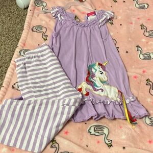 Unicorn Dreams Kids spring  Set - Purple